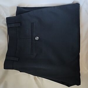 Dockers Men's Flat Front Dress Chinos Black